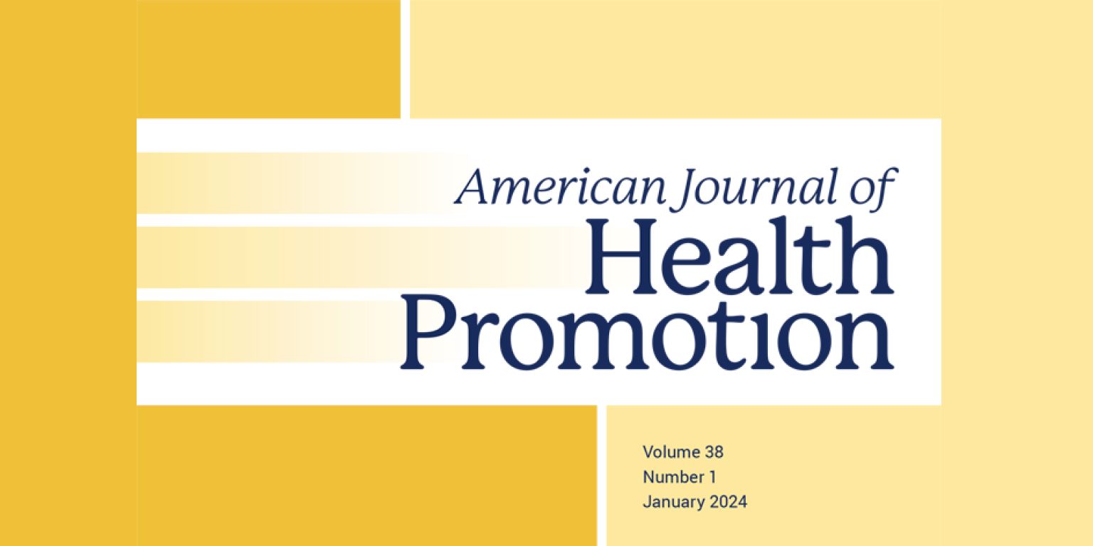 Quantifying Nature - American Journal for Health Promotion